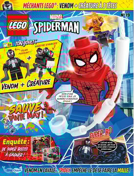LEGO® Marvel Spiderman | N°19 - Méchants Lego® : Venom + Créature à 3 têtes