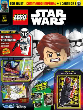 LEGO® Star Wars™ SUPER N°21 | Imperial Commando™ + 1 carte or