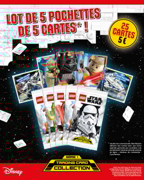 LEGO® STAR WARS™ | 25 cartes à jouer et à collectionner