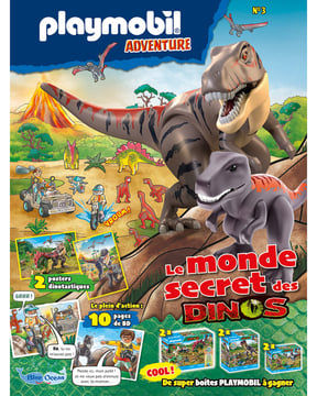 PLAYMOBIL® Adventure | N°3 | Le monde secret des dinos t-rex
