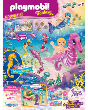 PLAYMOBIL® Fantasy | N°3| Le bébé sirène et son hippocampe