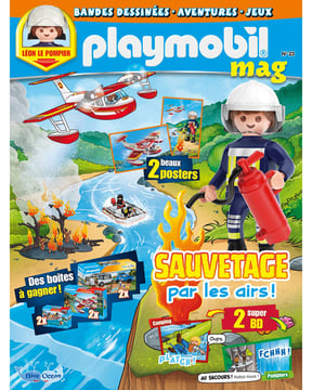 PLAYMOBIL Mag  | N°23 - Léon le pompier