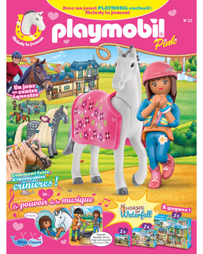PLAYMOBIL Pink | N°22 - Melody la jument