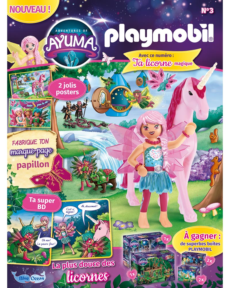 Playmobil Les Aventures d'Ayuma - Fée Cristal et Fée Lune avec