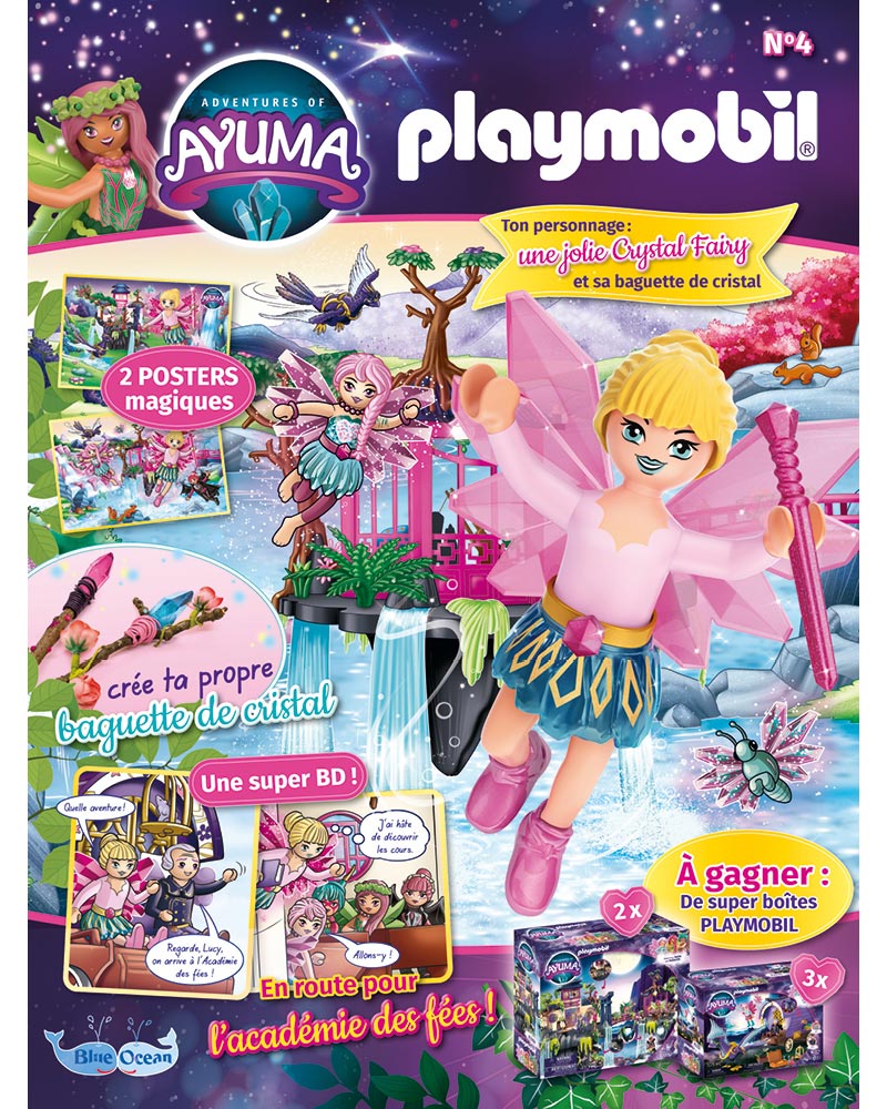 Playmobil Les Aventures d'Ayuma - Fée Cristal et Fée Lune avec