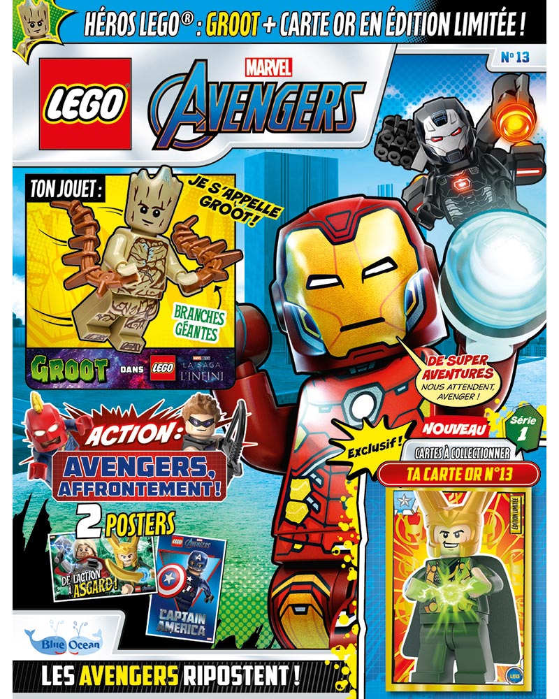 Revista lego avengers 3 sales