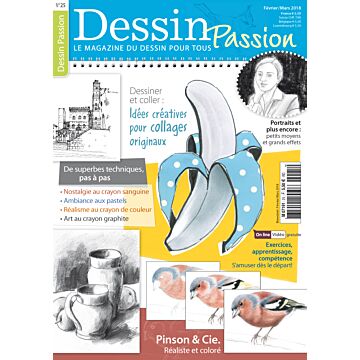 Dessin Passion n°25 | Février - Mars 2018