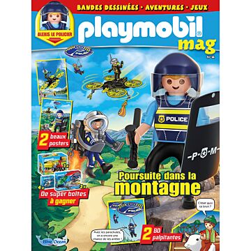 PLAYMOBIL Mag  | N°14 - Alexis le policier