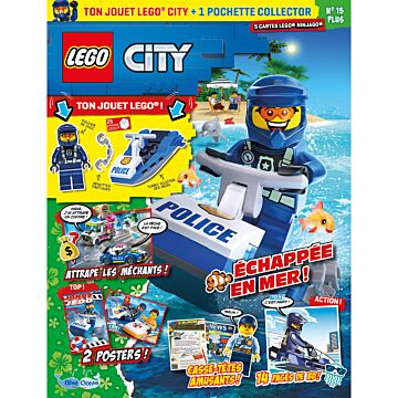 LEGO® City  Plus | N°15 -Echappée en mer !