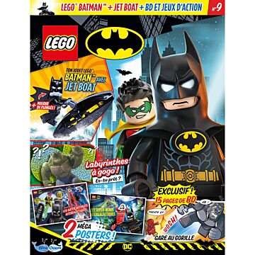 LEGO® BATMAN™ | N°9 2023 | Batman™ avec Jet Boat
