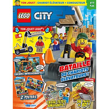 LEGO® City  Plus | N°17 - Chariot élévateur avec conducteur