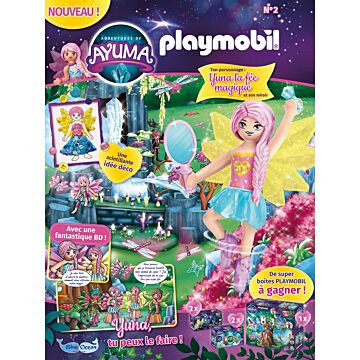 PLAYMOBIL® Adventures of Ayuma | N°2H - La fée Yuna avec son miroir et son cristal