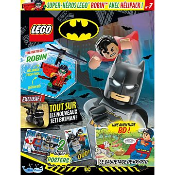 LEGO® BATMAN™ | N°7 2022 | Robin™ et son hélipack