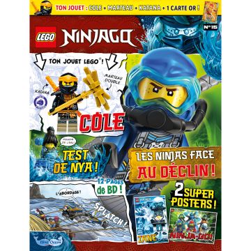 LEGO® Ninjago® | N°15 | Cole + carte OR N°15
