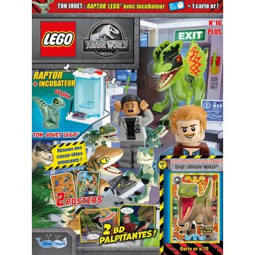 LEGO® Jurassic World™ PLUS | N°10 | Raptor + Incubateur