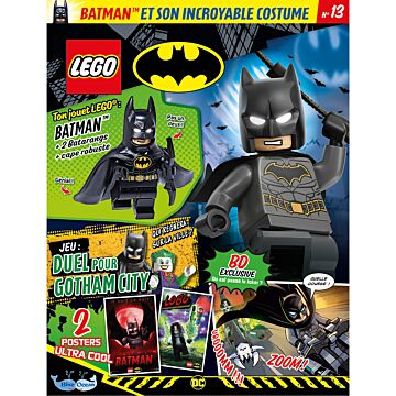 LEGO® BATMAN™ | N°13 2023 | Batman™ + 2 batarangs + cape robuste