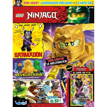 LEGO® Ninjago® | N°19 | Garmadon + 1 carte or