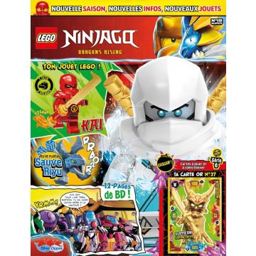 LEGO® Ninjago® | N°19 SUPER | Kai + 1 carte Or 