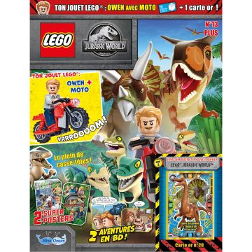 LEGO® Jurassic World™ Plus | N°13 | Owen et sa moto