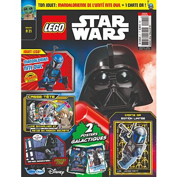 LEGO® Star Wars™ N°21 | Mandalorienne de l’unité Nite Owl™ + 1 carte or !