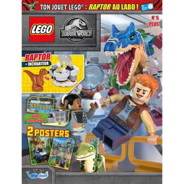 LEGO® Jurassic World™ PLUS | N°6 | Raptor et son incubateur