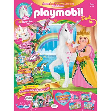 PLAYMOBIL Pink | N°16 SUPER - Mila la licorne