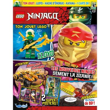 LEGO® Ninjago® | N°15 PLUS | Lloyd avec hache d'énergie 