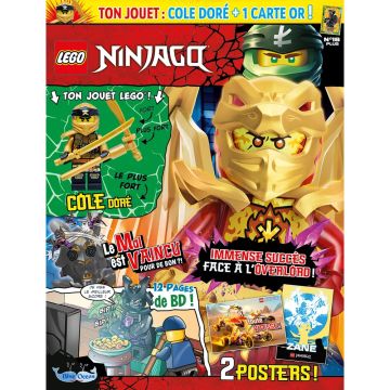 LEGO® Ninjago® | N°16 PLUS | Cole doré + Carte Or LE25