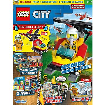 LEGO® City | N°17 | Gyrocoptère des pompiers