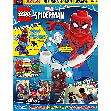 LEGO® Spider-Man | N°11 - Miles Morales + Araignée + Skateboard