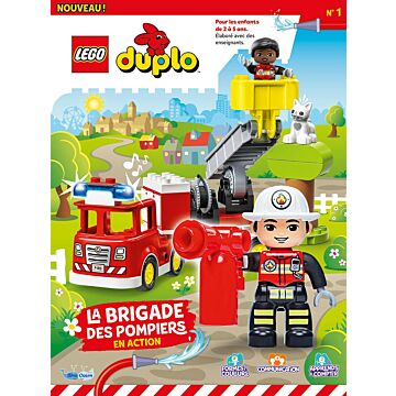 LEGO® City HS Duplo™ | N°1 | Un pompier avec son extincteur