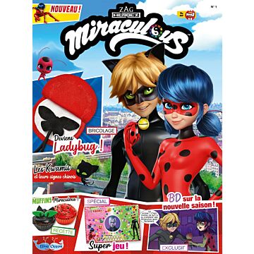 Miraculous Magazine Officiel | N°1 - Un set de papeterie