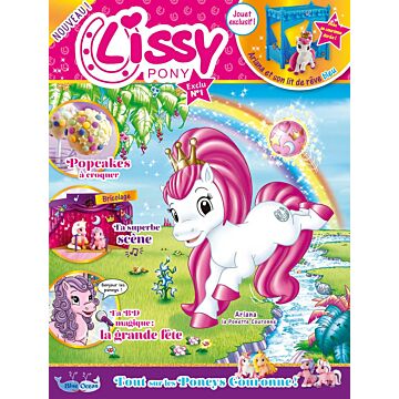 Lissy Pony Mag Exclu | N°1 | Ariana et son lit de rêve bleu