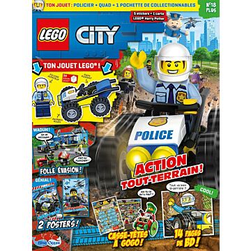 LEGO® City Plus | N°18 - Le quad de police