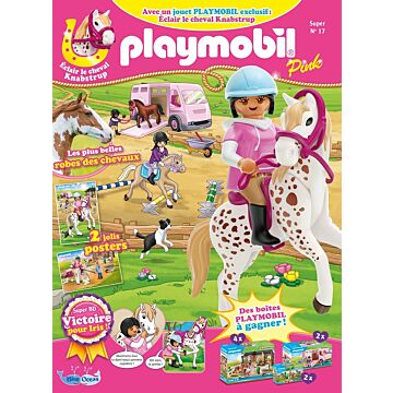 PLAYMOBIL Pink | N°17 SUPER - Knabstrup éclair le cheval