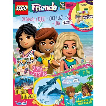 LEGO® Friends© | 19 - La boutique de plage, le dauphin et un jouet bonus