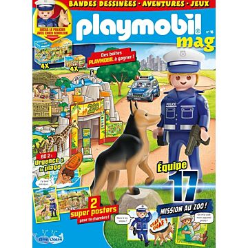 PLAYMOBIL® Mag | N°18 - La redoutable équipe de policier