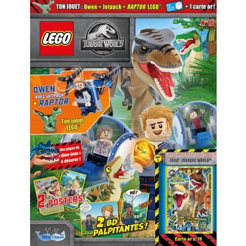 LEGO® Jurassic World™ | N°10 | Owen avec jetpack + Raptor