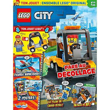LEGO® City Plus | N°19 | Agent de piste avec véhicule