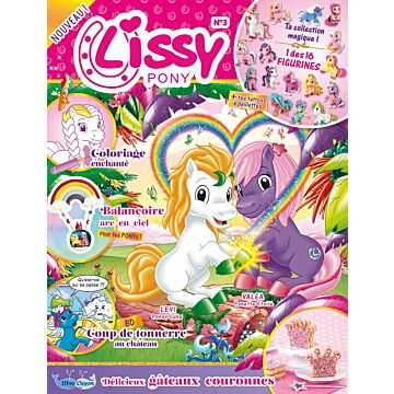 Lissy Pony | N°3 | 1 figurine et son lit de rêve