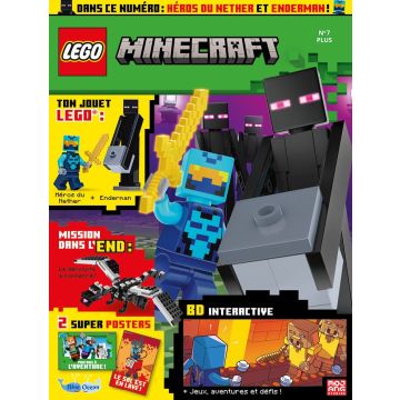 LEGO® Minecraft™ | N°7 Plus | Le héros du nether + Enderman 
