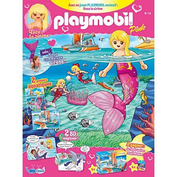 PLAYMOBIL Pink | N°19 - Rose la sirène