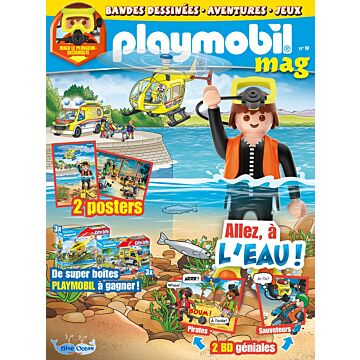 PLAYMOBIL® Mag | N°19 - Hugo le plongeur secouriste
