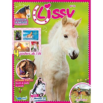 Lissy | N°14 - Un stylo 4 couleurs tout doux + stickers 