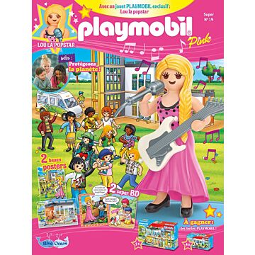 PLAYMOBIL Pink | N°19 SUPER - Lou la popstar à l'école