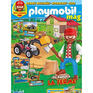 PLAYMOBIL® Mag | N°20 - Malo Mélèze le bûcheron