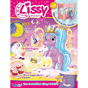 Lissy Pony Mag Exclu | N°4 | Pippa et son lit de rêve rose pâle