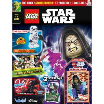 LEGO® Star Wars™ SUPER N°15 | Imperial Stormtrooper™ + blaster