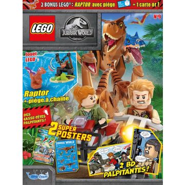 LEGO® Jurassic World™ | N°9 | Raptor + piège à chaîne