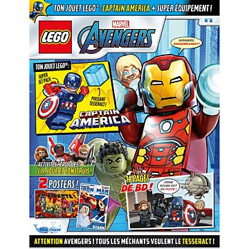 LEGO® Marvel Avengers | N°8 - Captain America et le Tesseract